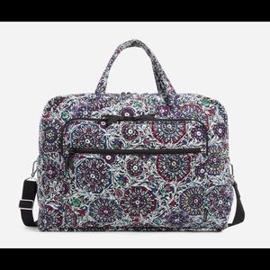 NWT Vera Bradley Grand Weekender Stained Glass